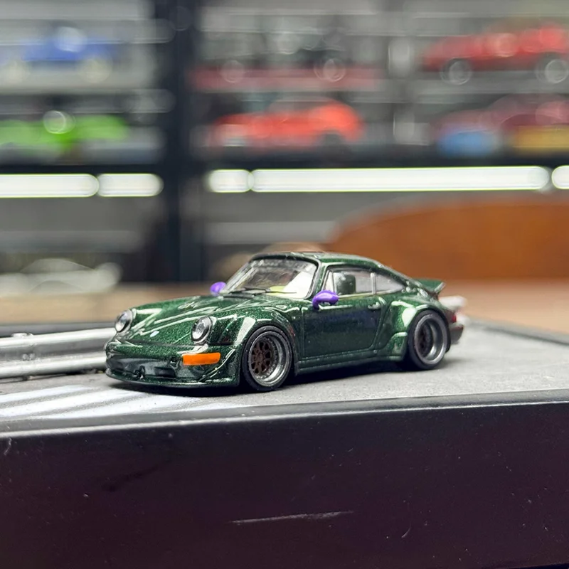 

Tarmac Works, литой под давлением масштаб 1:64, RWB 964, модель автомобиля из сплава для взрослых и детей, коллекционные сувениры для мальчиков, подарки, статический дисплей