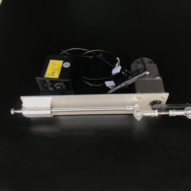 220V AC Reciprocating Telescopic Linear Actuator Electric Push Pull Rod Motor Crankshaft 3-30cm Stroke DIY Automation