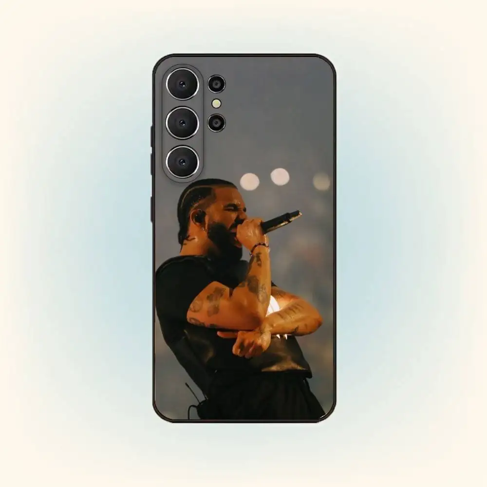 Funda de teléfono Rapper D-Drake-Take Care para Samsung S25,S24,S21,S22,S23,S30,Ultra,S20,FE,Lite,10,9, funda negra