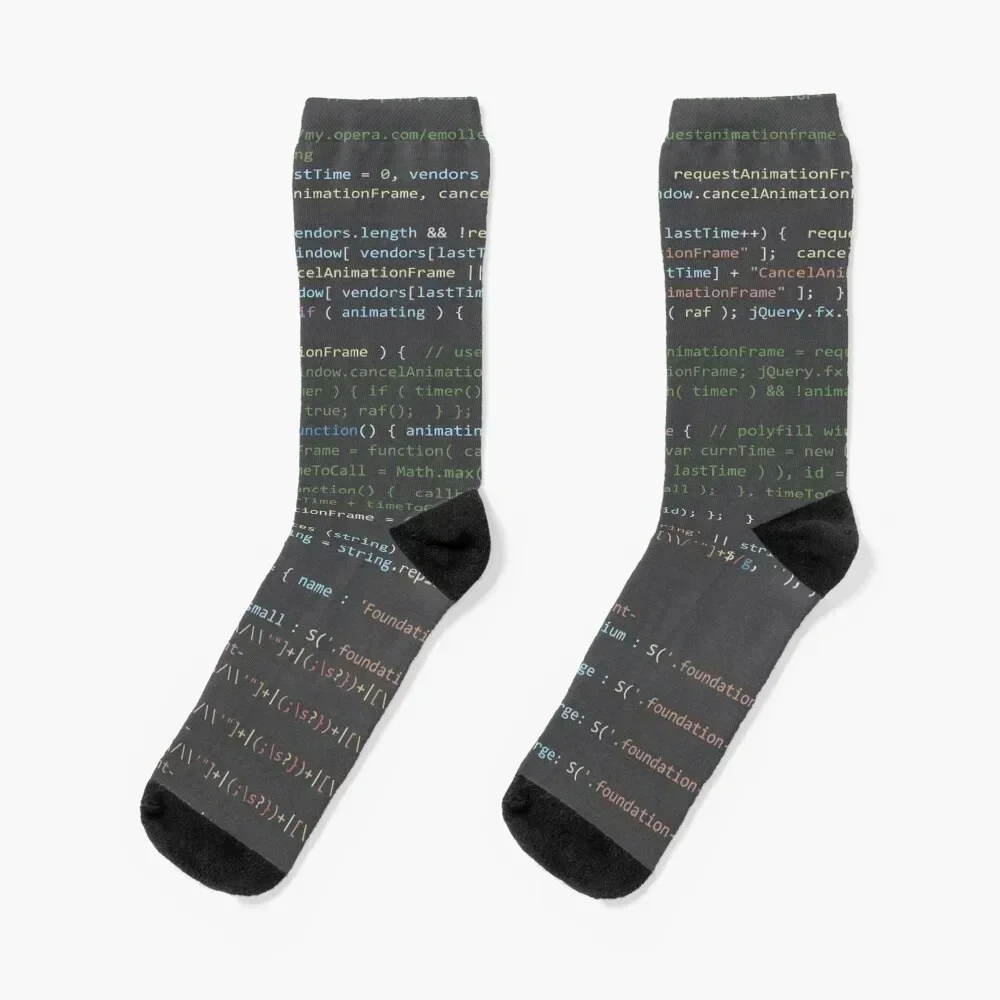 

Programming source code Socks gift winter Antiskid soccer fashionable Socks For Women Men's