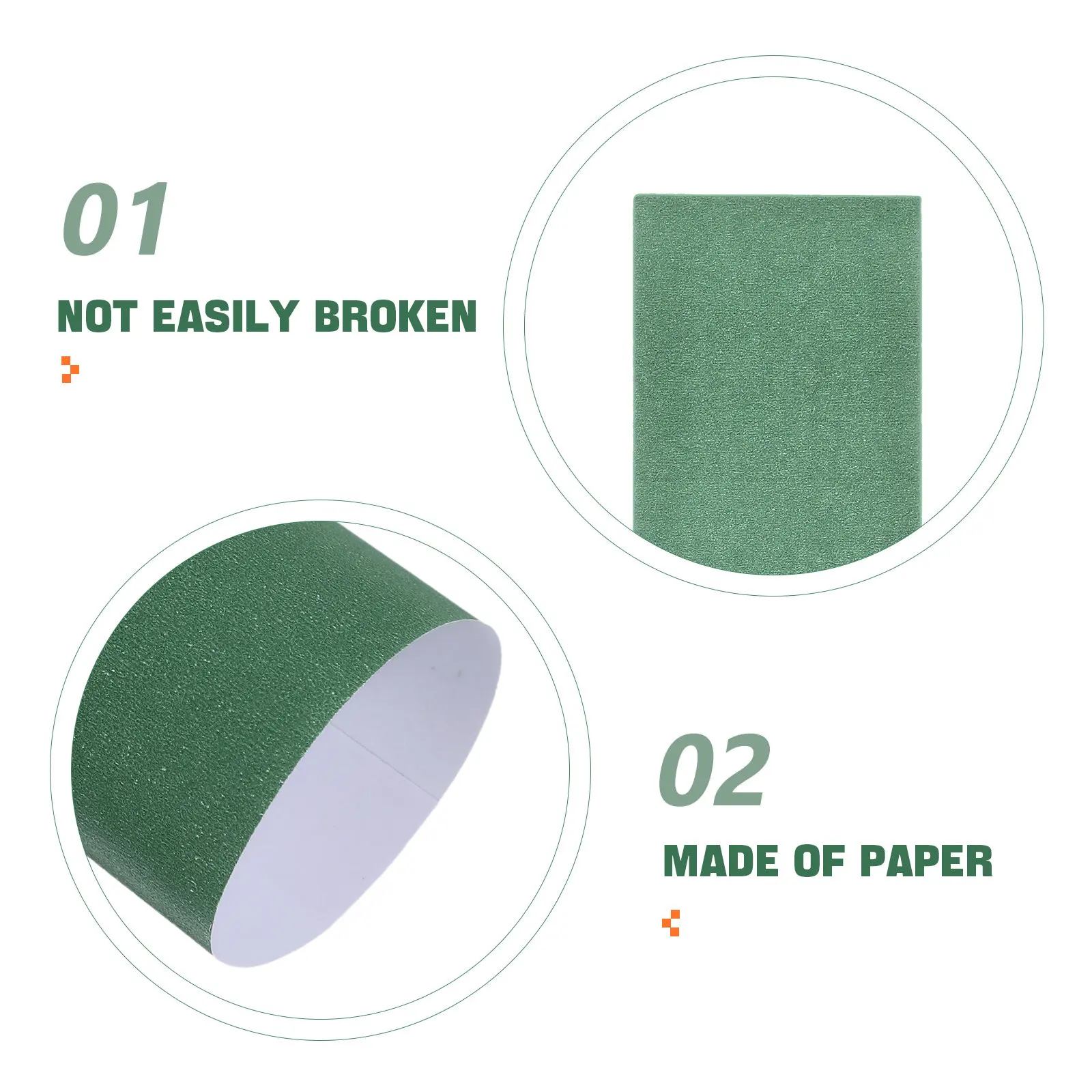 500Pcs Paper Napkin Bands Soft Touch Utensil Wraps Elegant Design for Hotels Restaurants Festive Events