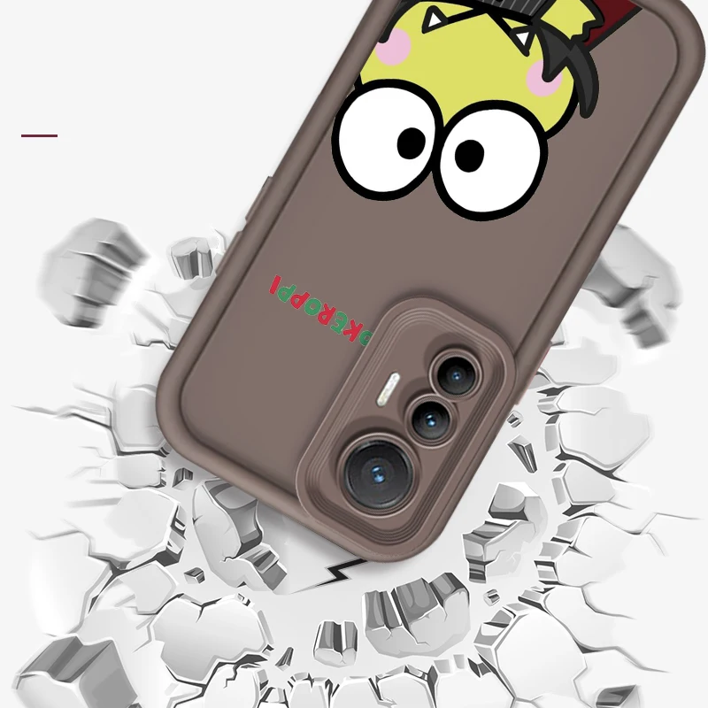 Sanrio Big Eyed Frog Eye Ladder For Xiaomi MI 14 12T 11 Lite Poco M3 X5 X4 F5 F4 F3 F2 GT Pro 5G Soft Phone Case image 4
