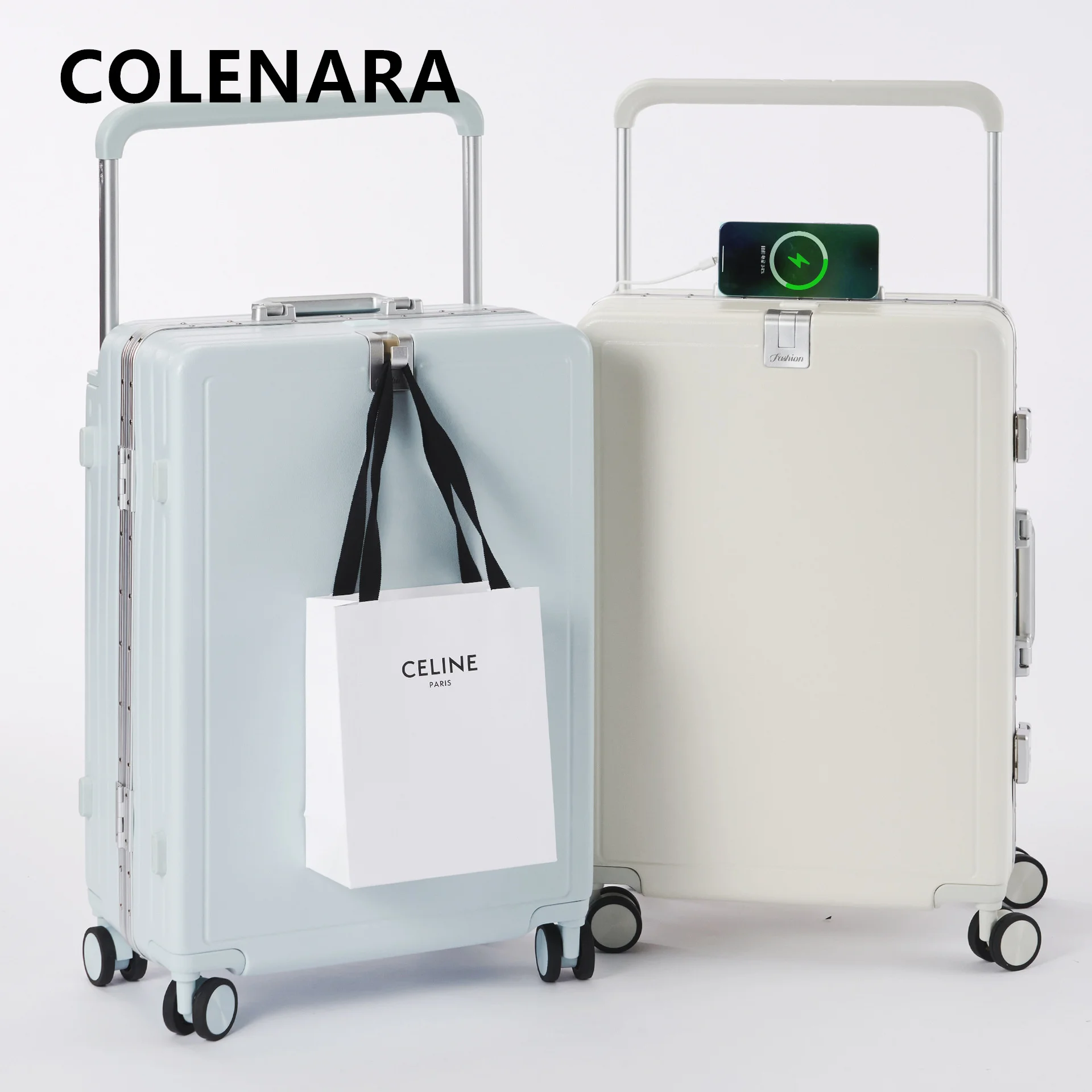 COLENARA Suitcase ABS+PC Boarding Box 20