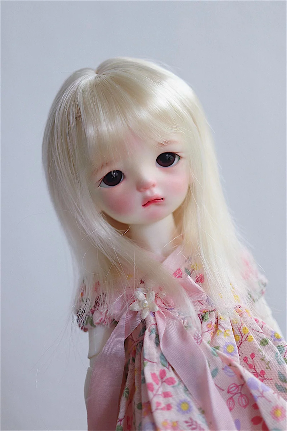 BJD/SD Wig for 1/6 &1/4 girl milk silk soft silk wig doll accessories(no doll)