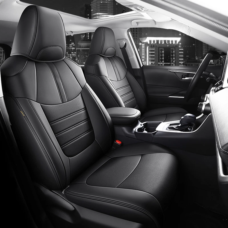 Car Seat Covers Specific Customize Seat Kits for 2020-2026 TOYOTA Rav4 Full Covered with Front and Rear Full Set