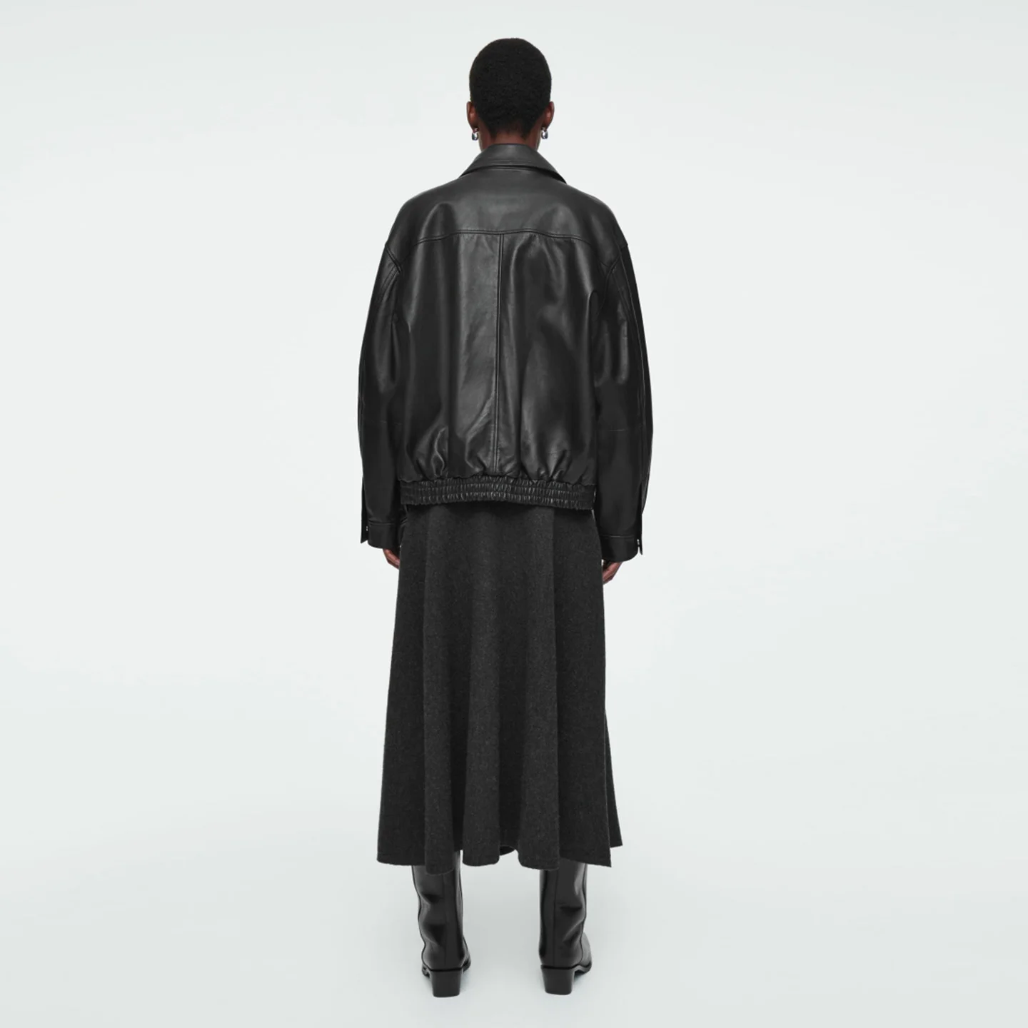 معطف Jaet نسائي جديد لخريف 2025 من الجلد أنيق للركاب Z حامل مناسب ملابس خارجية للسيدات