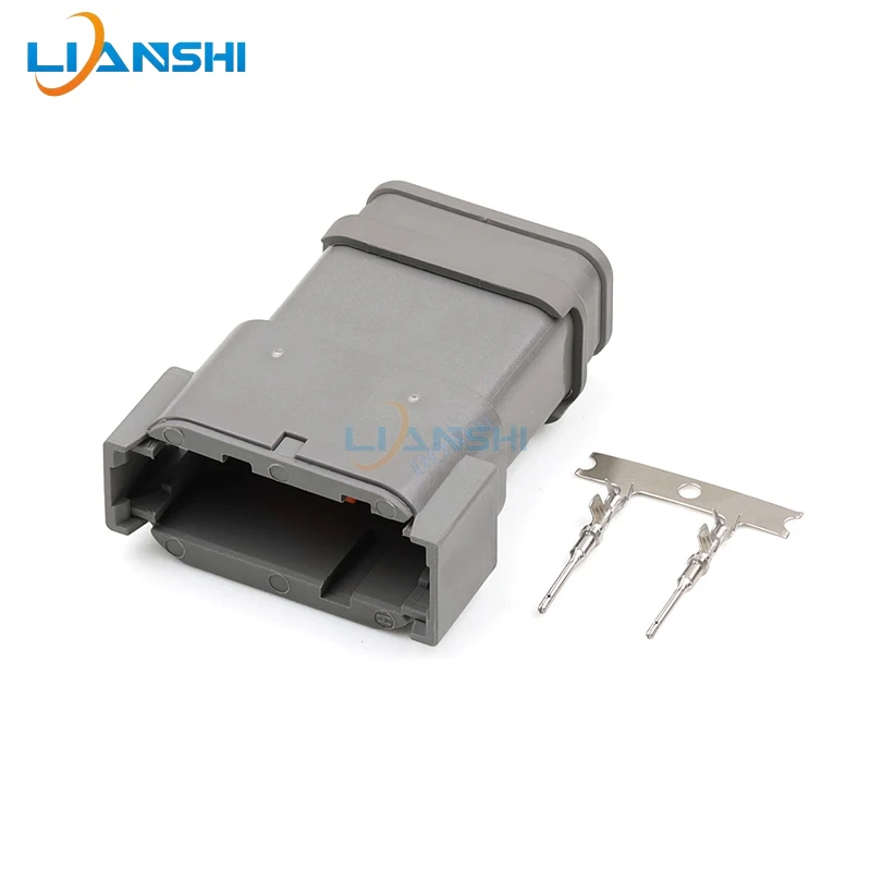 12 Pin DTM04-12PA-E007 DTM06-12SA-E007 Waterproof Automotive Male Female Connector For Engineering Vehicle Wire Harness Assembly