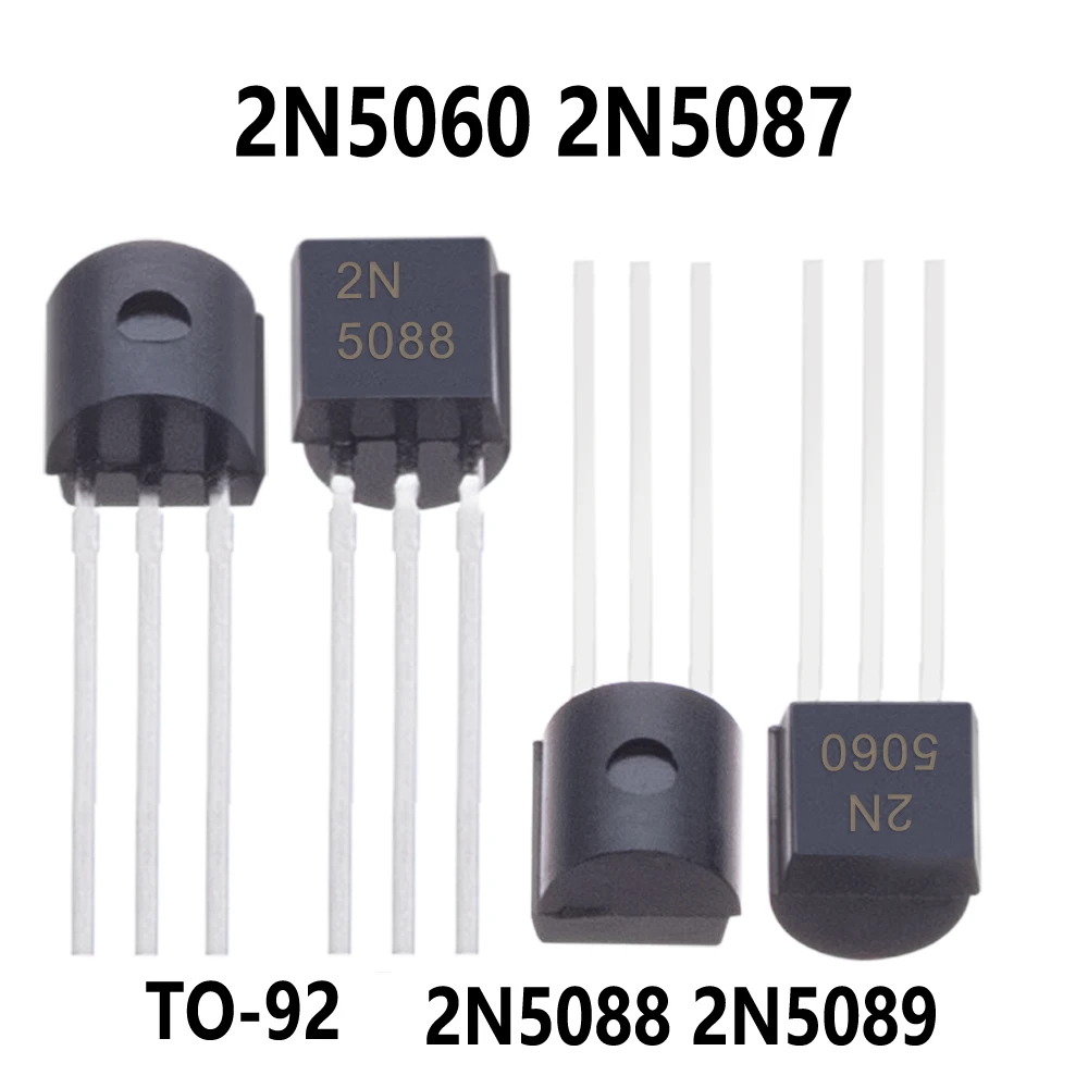 10/50/1000PCS TO-92  2N5060 2N5087 2N5088 2N5089 TO-92 5060 5087 5088 5089 2N5060 2N5087 2N5088