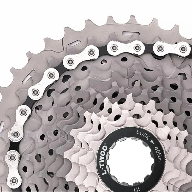 Mountain Bike Chain X9 X10 X11 X12 Chain EL SL Gold/Silver Chains 9/10/11/12 Speed Road MTB Bike Chains with for SRAM