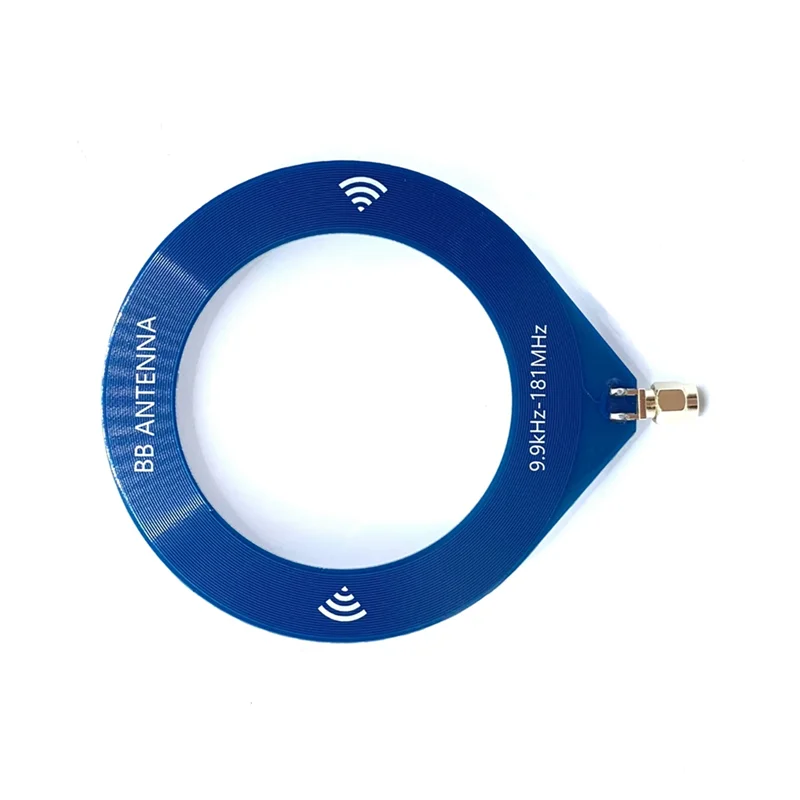 FULL-9.9Khz-181Mhzความถี่ขนาดเล็กเสาอากาศแบบวงกลมBroadbandเสาอากาศแบบพกพาMW SWเสาอากาศสําหรับวิทยุ
