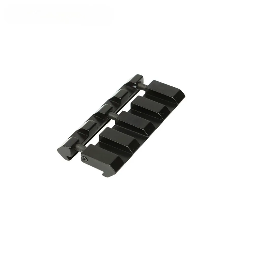 1/4/9 Slots 11mm bis 20mm Snap-in-Schienenadapter 11mm Schwalbenschwanz-Schienenadapter für Picatinny-Schiene Airsoft Jagdwaffen-Zubehör