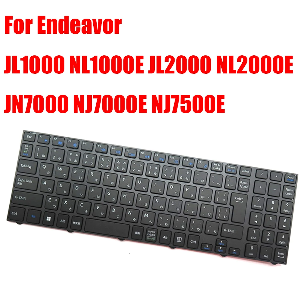 

Японская клавиатура для ноутбука JP JA Epson Endeavour JL1000 NL1000E JL2000 NL2000E JN7000 NJ7000E NJ7500E черная без подсветки