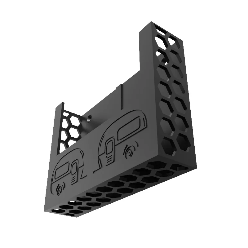 RV Specific Remote Control Storage Rack Wall Cabinet Installation Shelf Anti Shake Storage Box Motorhome Interior Accessories