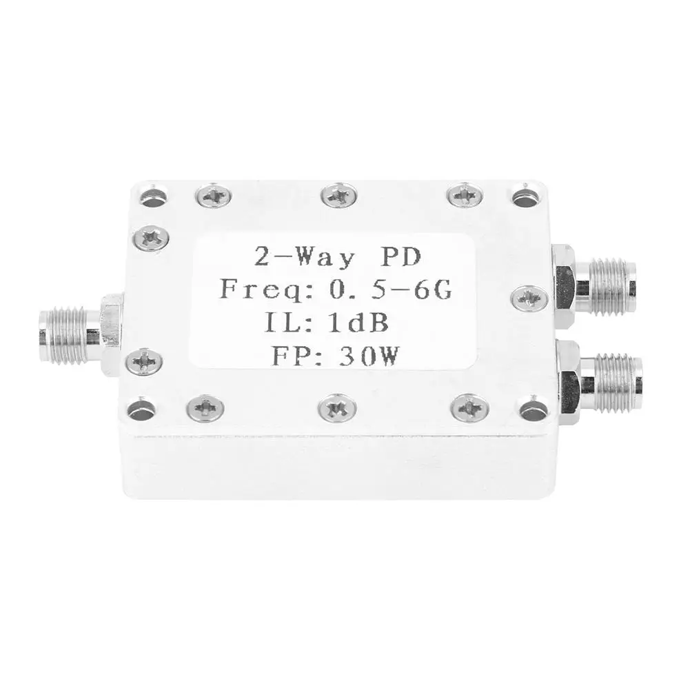 0.5-6GHz 30W  Power Splitter 2-Way  Divider Module for Enhanced  Distribution