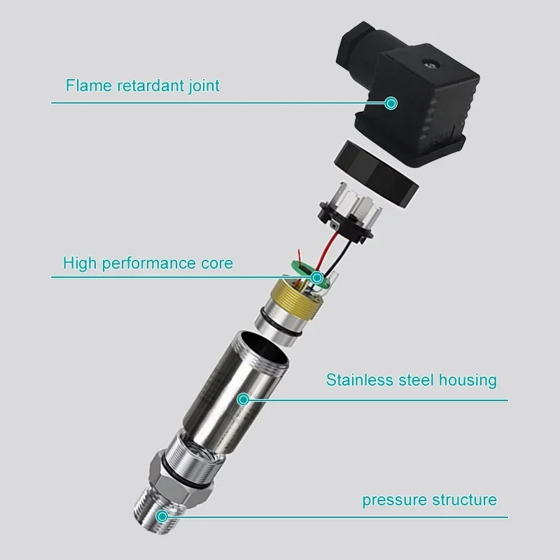 Pressure Transmitters Piezoresistive Air Conditioning Pressure Mat Sensor For Coal Mine Switch (ce Approval-ed)