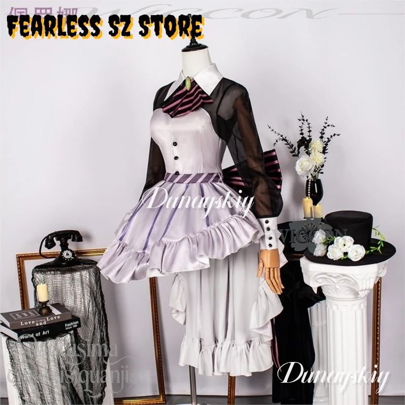 Perona Cosplay Anime Pirate Novel HEROINES Kawaii Classic Lolita Halloween Retro Palace Style Light Pinkish Purple Cake Dress - view 6