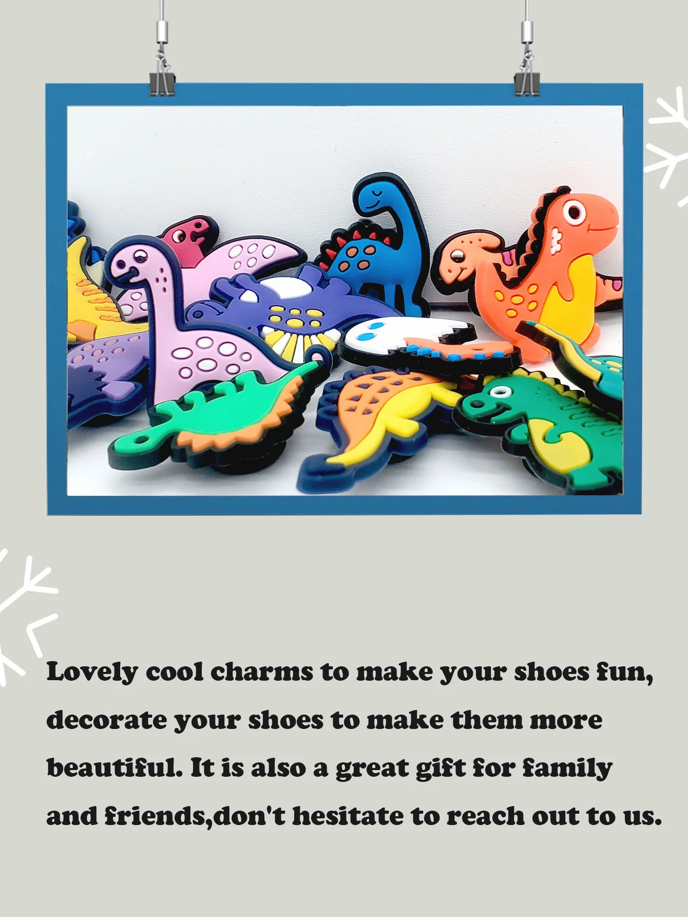 15Pcs Dinosaur Series Shoe Charms For Shoe Key Chain Sandals Beach Bags, PVC DIY Shoe Decorations Accessories Shoes Pin