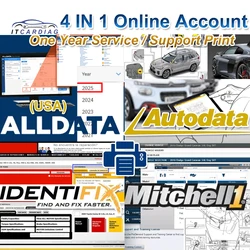 2024 Alldata Autodata Identifix Mitchell One Year Online Account Auto Repair Software Update Online All Data Auto Data Car Parts