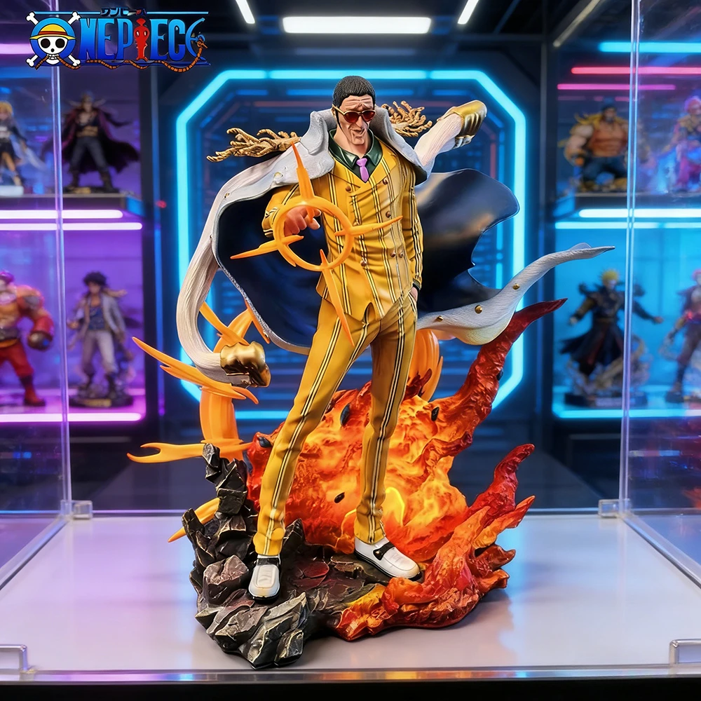 

27.5cm One Piece Anime Figure Borsalino Action Figures Pvc Statue Desktop Ornamen Collection Model Toys