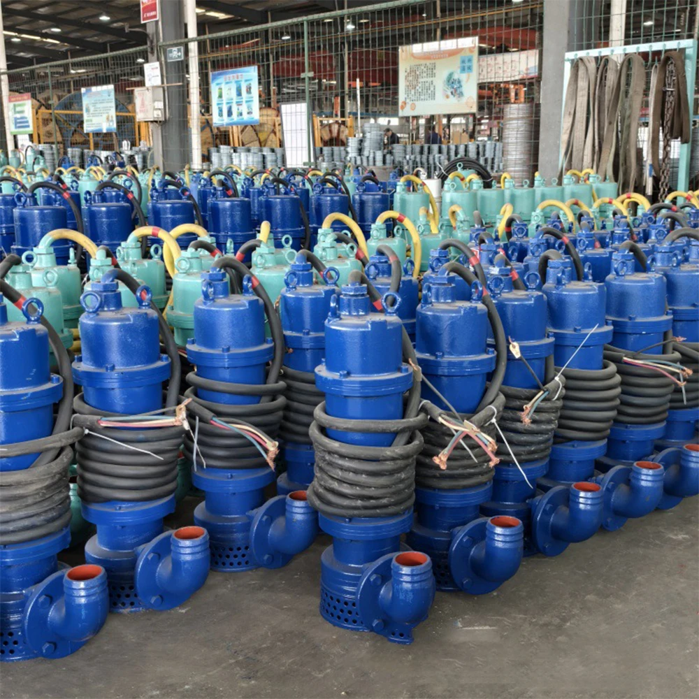 Pompa sommergibile elettrica per acque reflue da 1,5 kW per pompe di scarico fecale per il drenaggio delle acque sporche