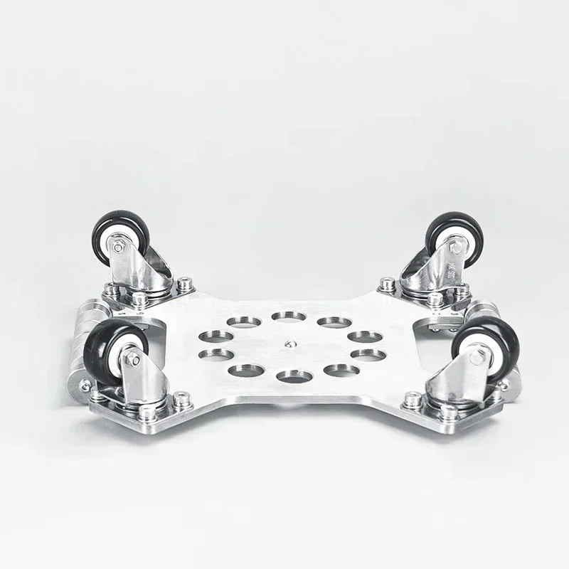 Stainless steel multi-functional abdominal disc four-wheel universal