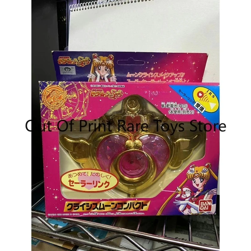 Original Bandai Sailor Moon S Out of Print Sound Light Transformation Device Collectible Model Toy Vintage Anime Prop