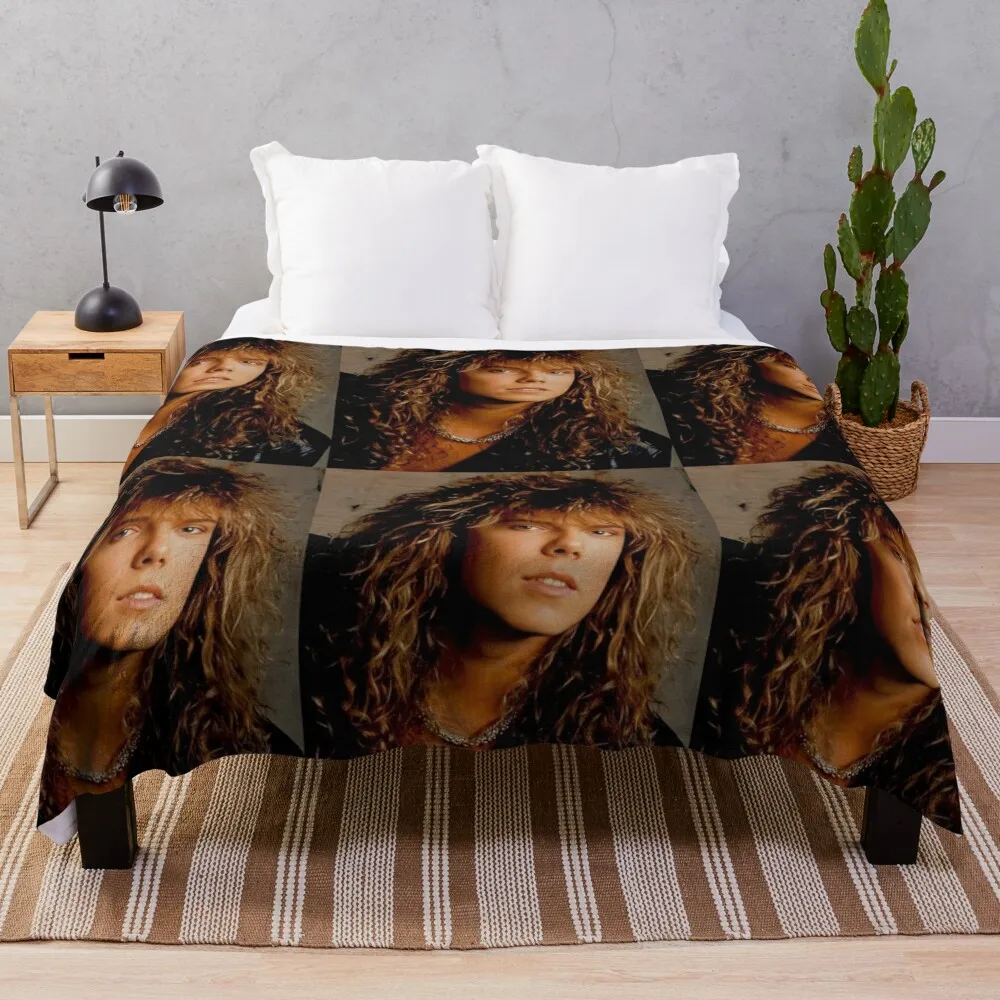 

joey tempest Throw Blanket Plush blankets and throws Stuffeds Luxury St Blankets