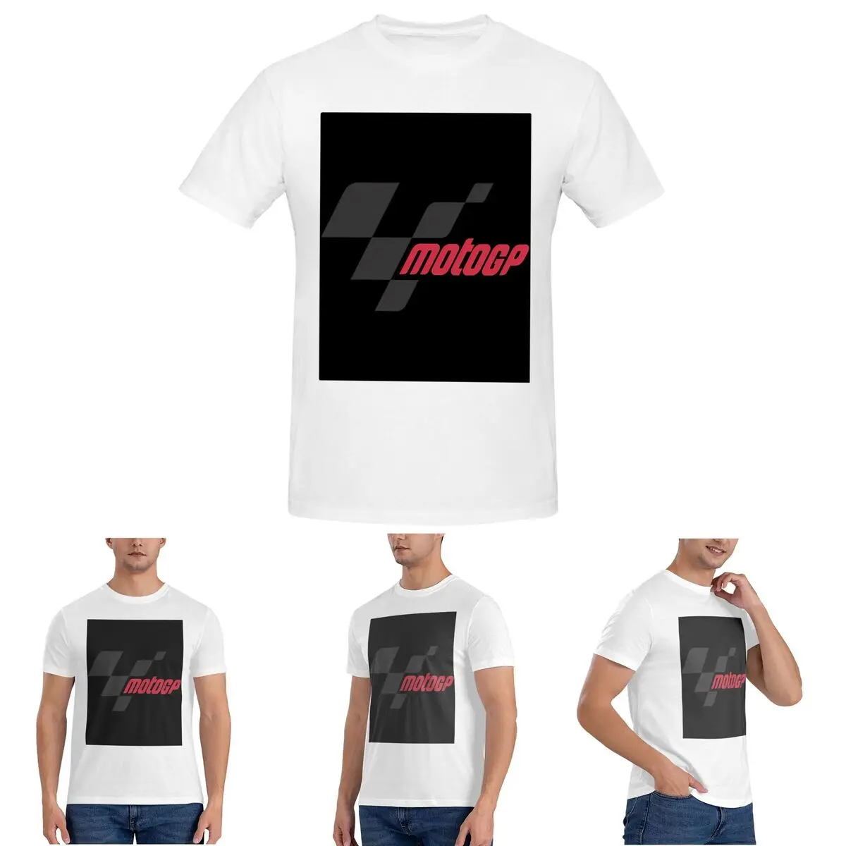 

Moto GP Logo Essential T-Shirt for Men Cotton Plus Size T Shirts Men's Tees Short Crew Neck Summer Clothes Tops S-6XL