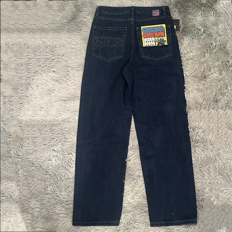 Deep blue with yellow label