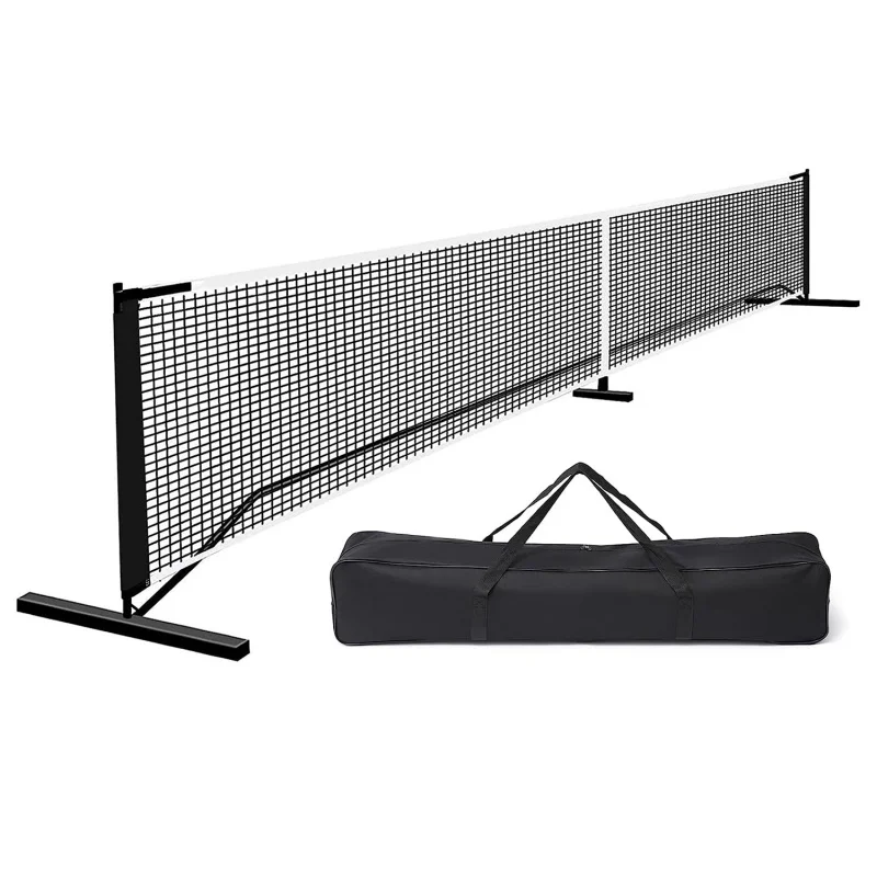 

Standard size outdoor portable mobile Pickleball tennis net for pickleball matches Racquet Sports Entertainment