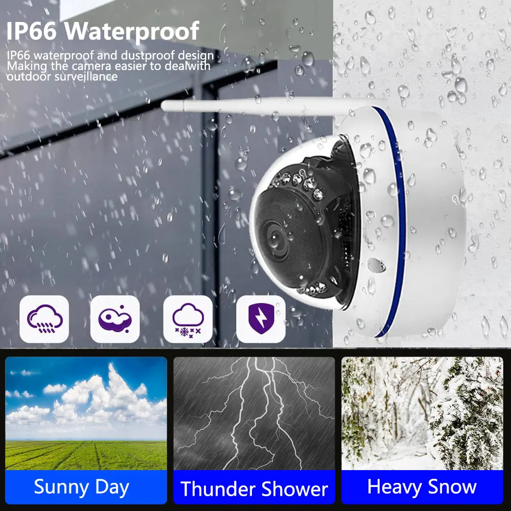 16CH NVR 5MP  Audio Wireless CCTV System Wifi Dome IP Camera System Security Human Detection IP Video Surveillance Set EseeCloud