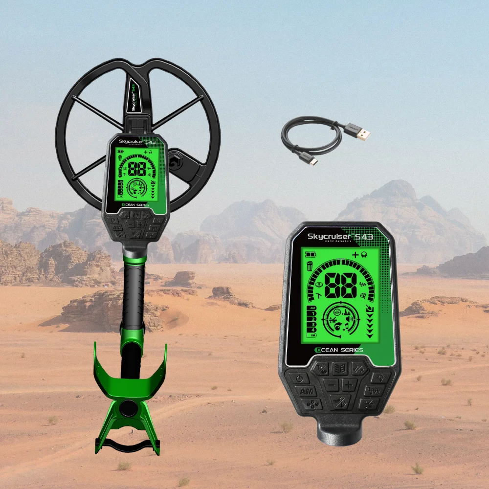 Metal Detector Discover Hidden Treasures Metal Gold Detecting Stuff Exploration Waterproof Automatic Precise Positioning Finder