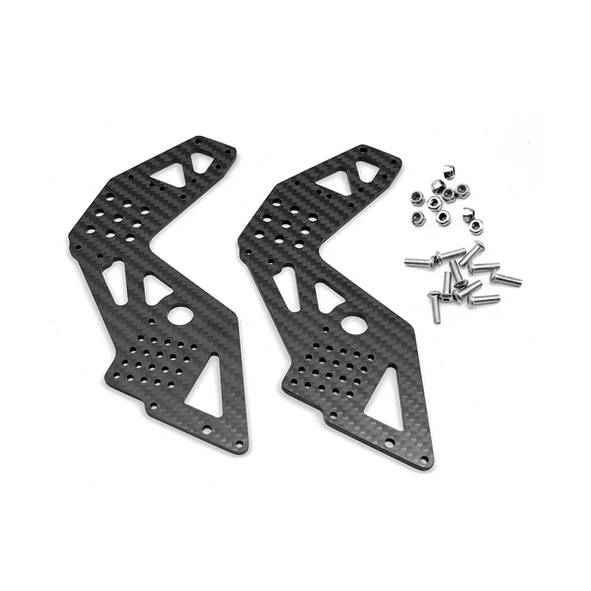 Carbon Fiber Front Rear Universal Guard Plate for Losi LMT 4WD Solid Axle Monster Truck 1/8 RC Car Upgrade Parts