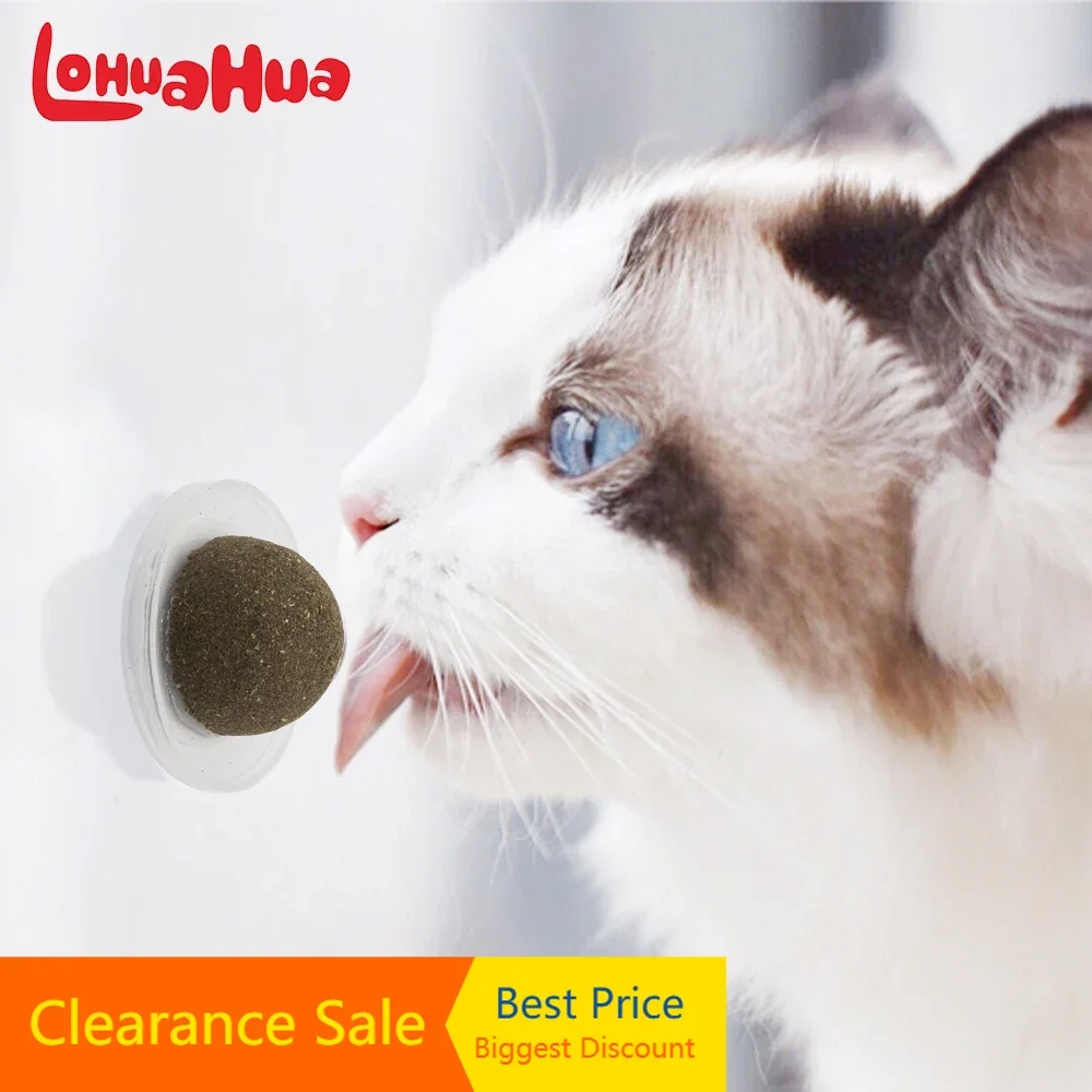 Natural Catnip Cat Toy Crazy Healthy Catmint Toys For Cats Kitten Kedi Cleaning Teeth Play Ball Cat Supplies Pet Products