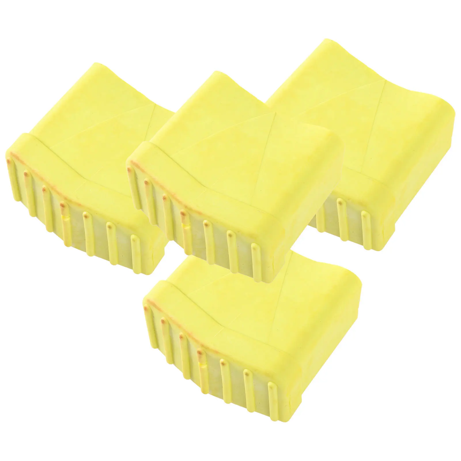 

4pcs Anti-Slip Ladder Feet Pads Rubber Non-Skid Covers For Step Extension Ladder Household Safety Protector Replacement Parts