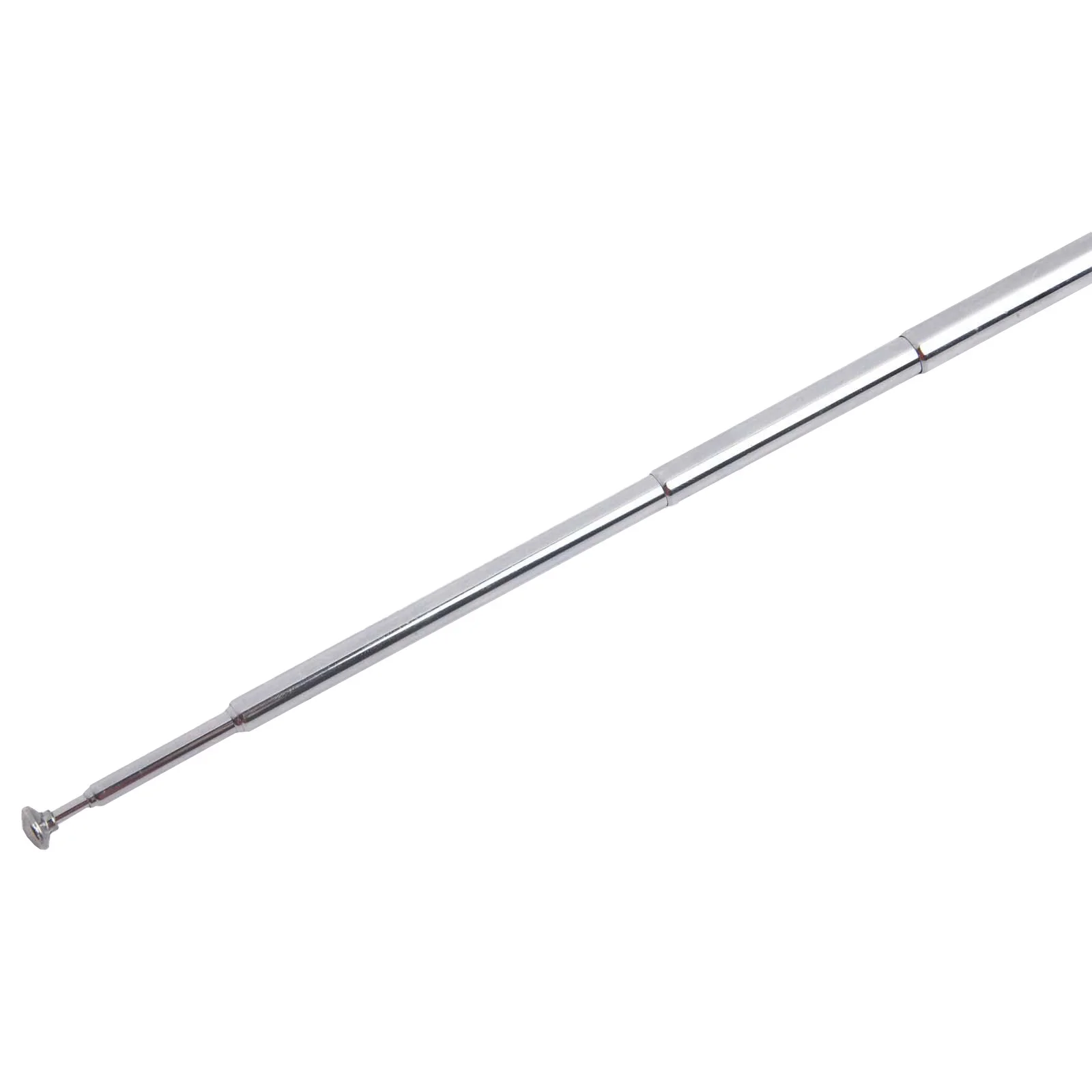 1pc Compact & Extendable Telescopic Antenna 155mm X 165mm X 970mm, Inner Thread Design, Sturdy, Full Frequency Coverage