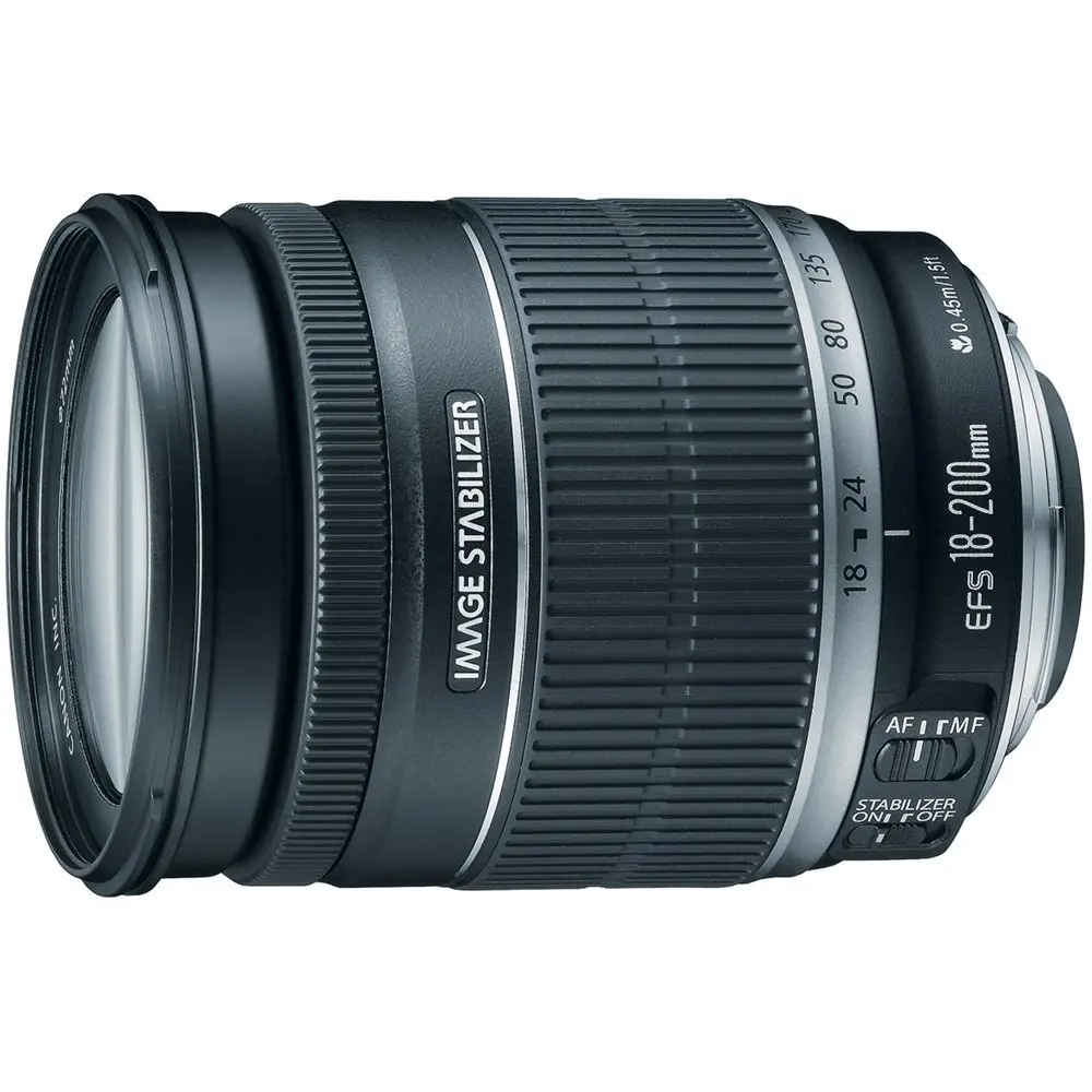 18-200mm Canon EF-S 18-200mm f/3.5-5.6 is Standard Zoom Lens for Canon Cameras