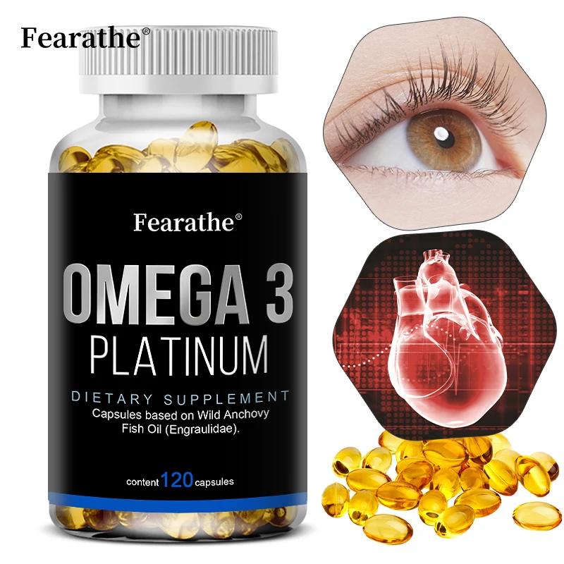 

Капсулы с рыбьим жиром Omega 3, EEPA DHA Fish Oil Addition Омега 3, добавка для поддержки иммунитета, здоровья мозга, улучшения настроения, печени