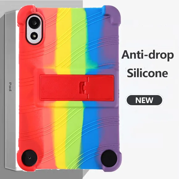 

Tablet Case For TechLife Pad Lite 8 8inch Shockproof Silicone Tablet Cover Lightweight Kids Friendly