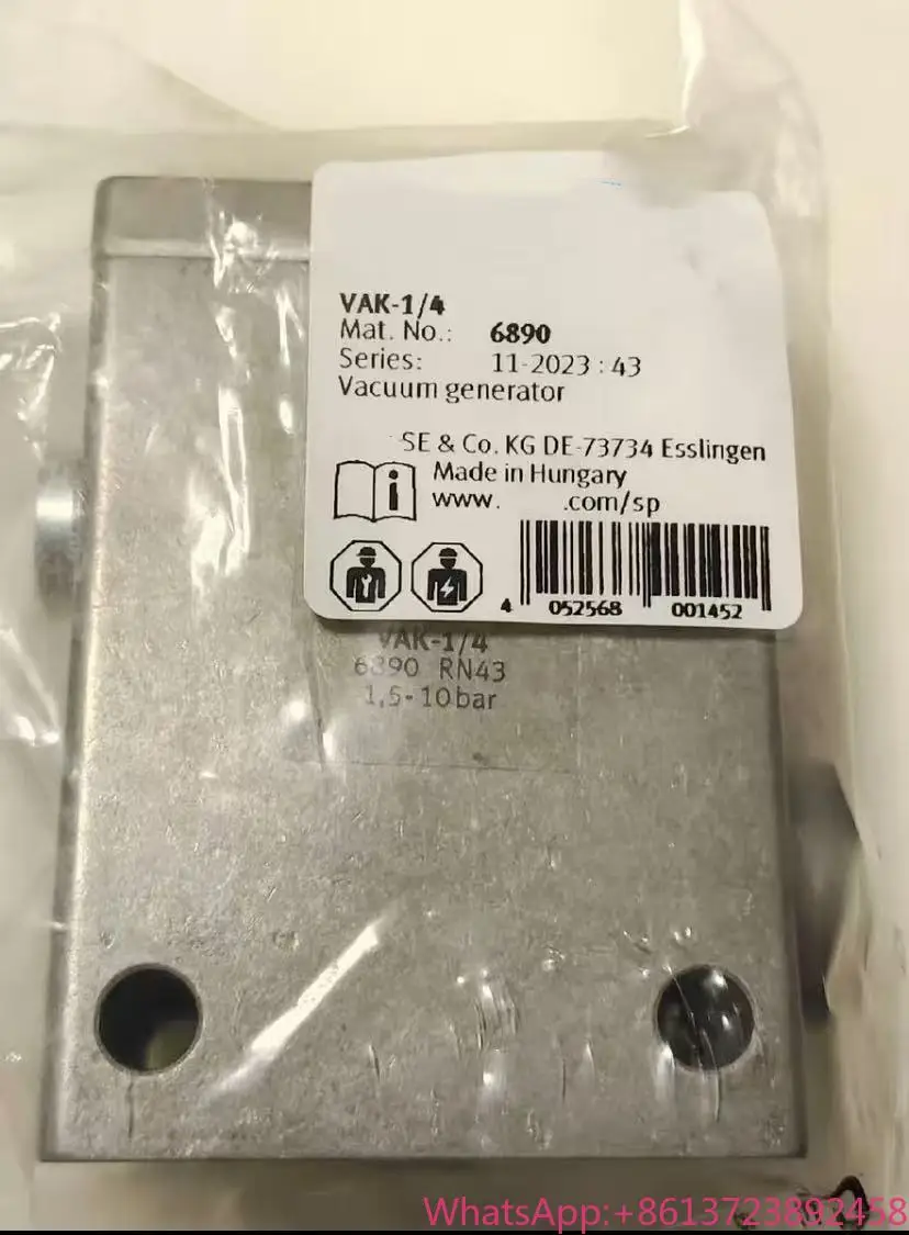 

Brand New VAK-1/4 6890 in-stock inventory