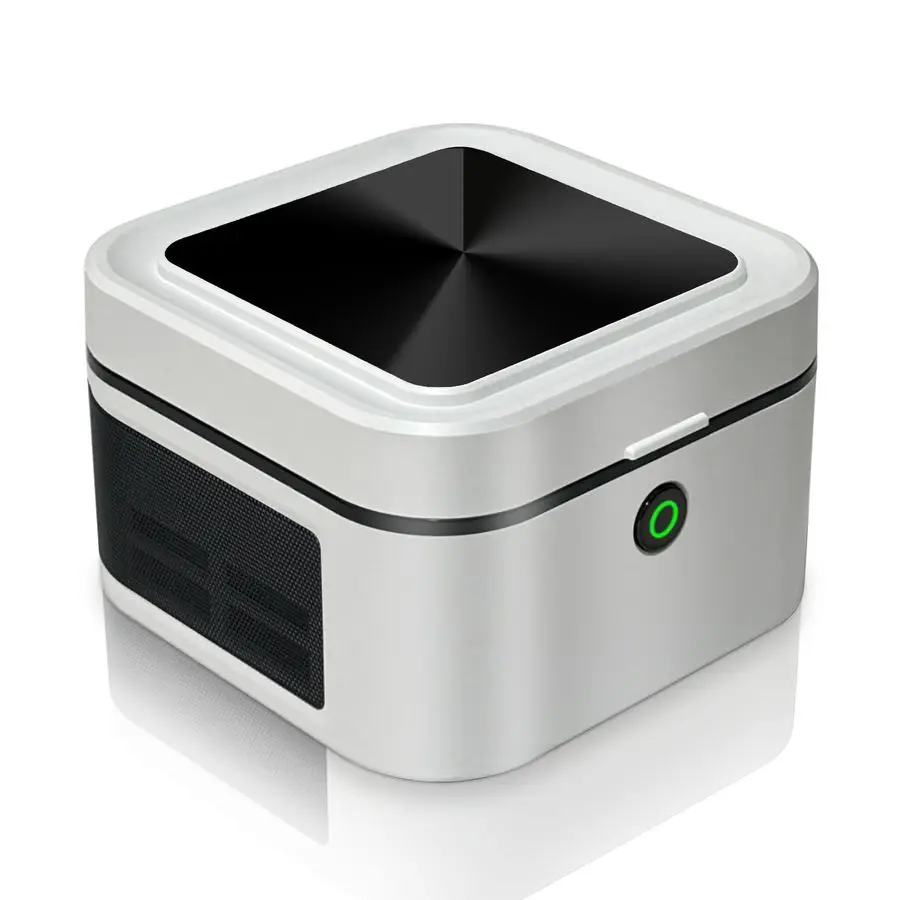 

Smokeless Ashtray with HEPA Filter,Portable Rechargeable Ashtray for Office Home Room Car White