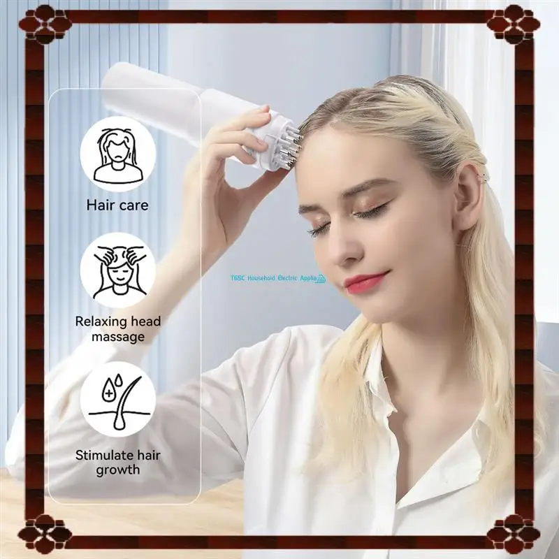 2In1 فرشاة تدليك فروة الرأس للطب زيت طبيعي مصل زيت فروة الرأس قضيب لنمو علاج الشعر 1 قطعة