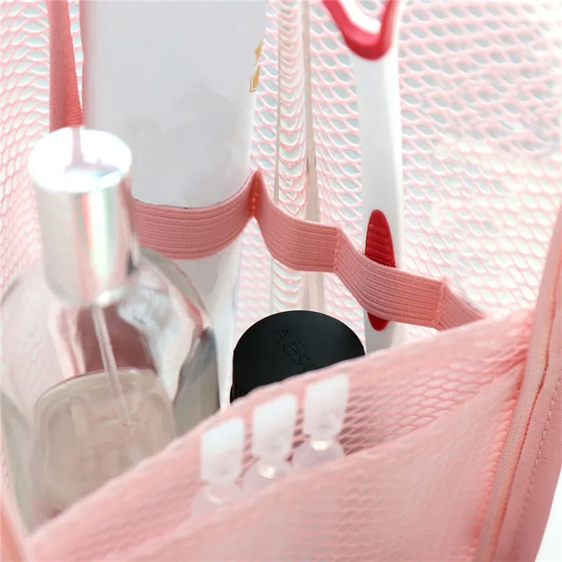 Travel Portable Makeup Brush Toothbrush Toothpaste Storage Bag Case Container