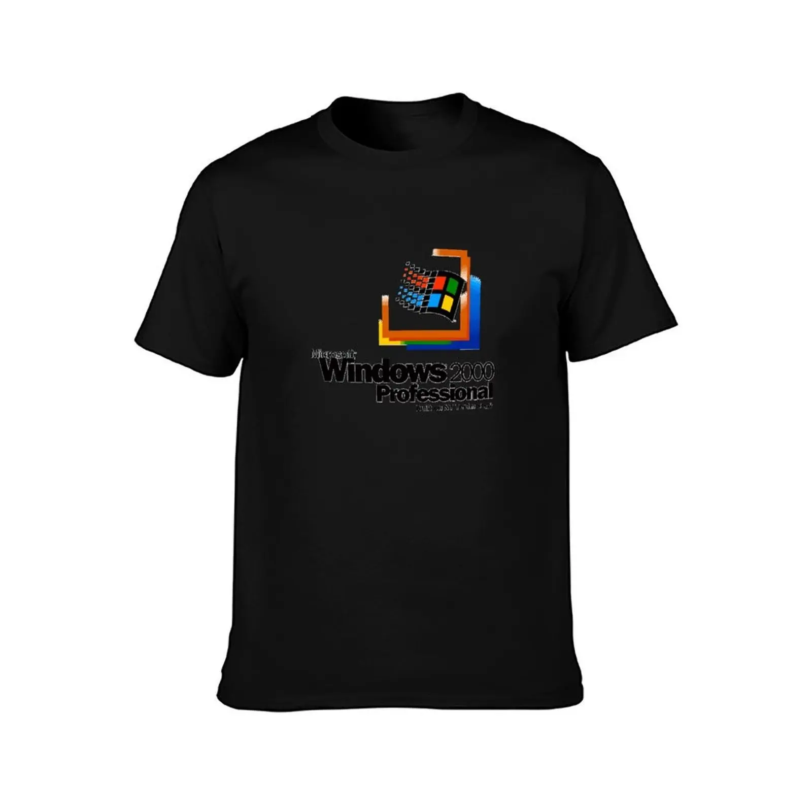 Windows 2000 Startup T-Shirt Breathable Mesh Panel T-Shirt