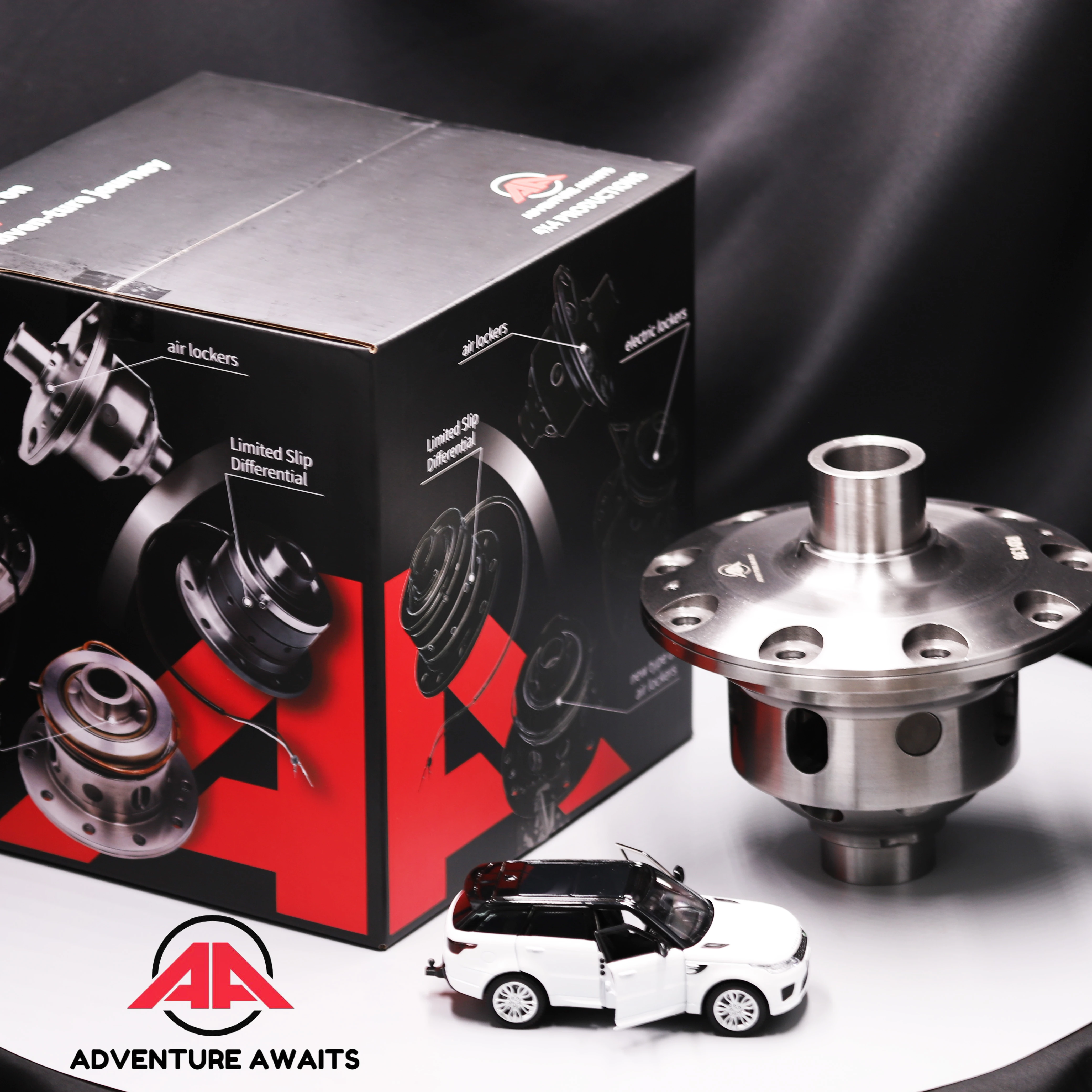 Differential Lock RD117 Qi Locker With Compressor For Jeep Wrangler Wagoneer Grand Cherokee Liberty