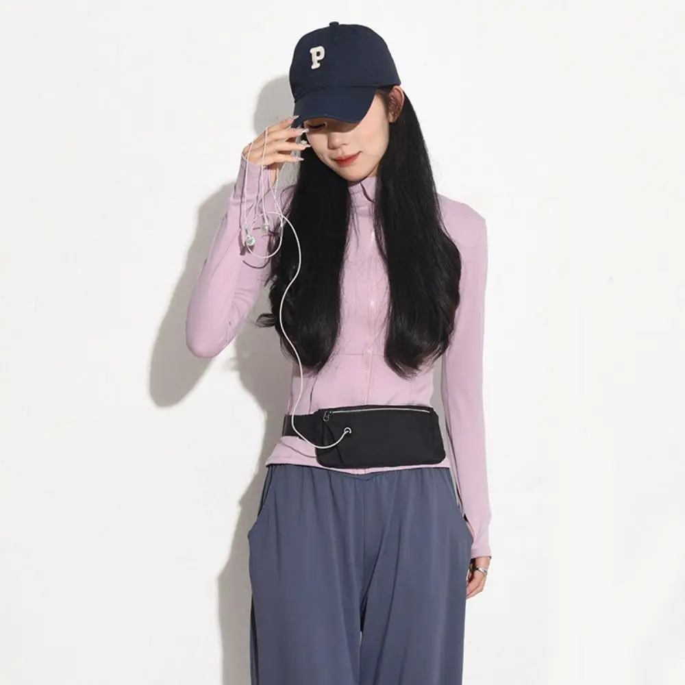 

Водонепроницаемая поясная сумка для бега, невидимая регулируемая спортивная поясная сумка, портативная легкая спортивная сумка-пояс для телефона и аксессуаров