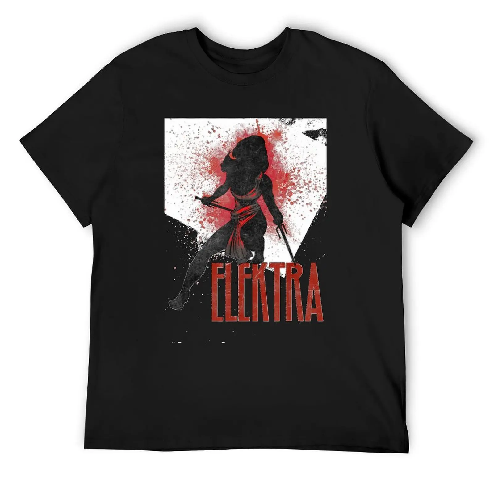 

Elektra Pain Mistaken For Paint Graphic T-Shirt plus size tops baggy shirts plain sweat sweat shirts, men