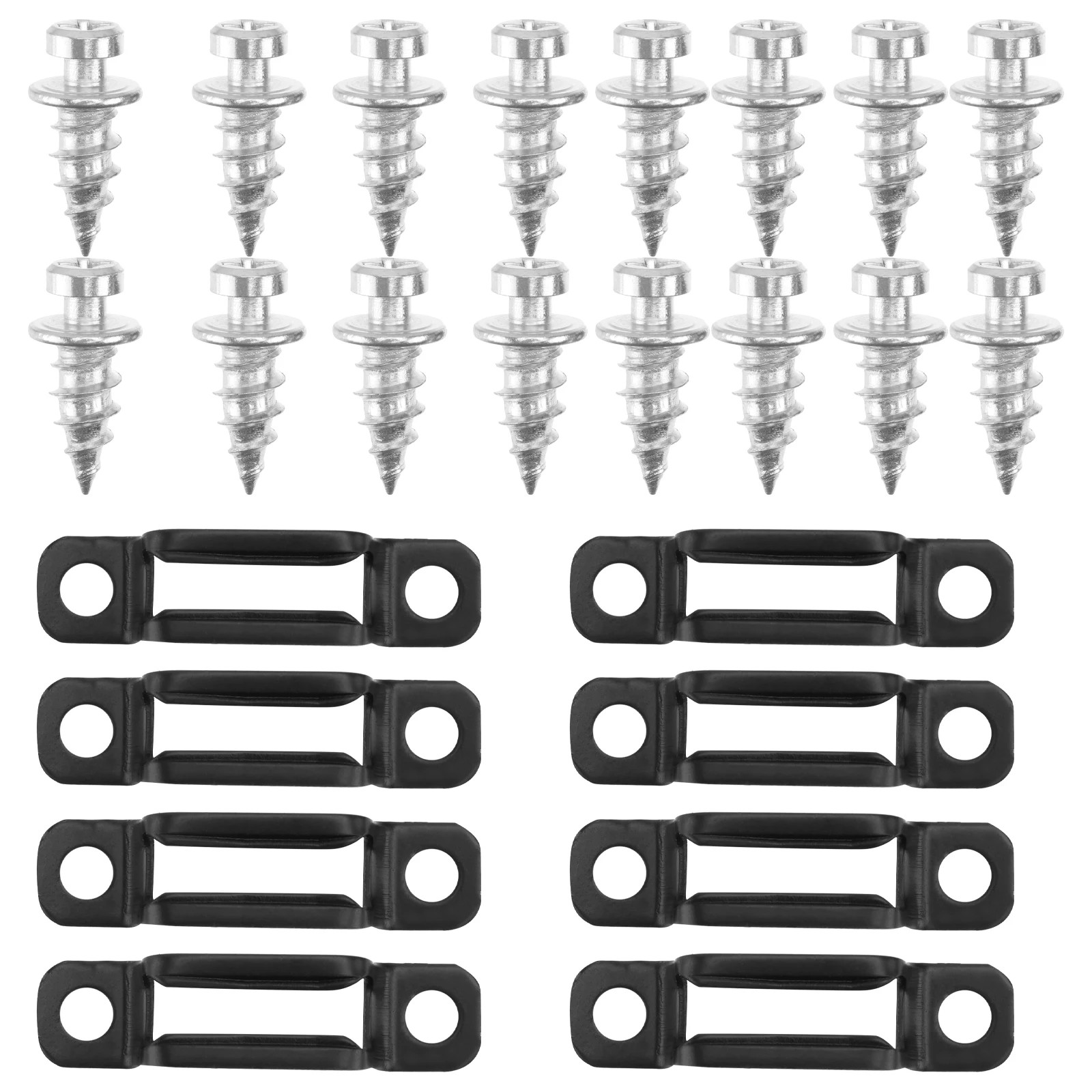 50Sets Professional Furniture Connectors Corrosion Resistant Invisible Connecting Fasteners Hardened Manganese Steel Cabinet