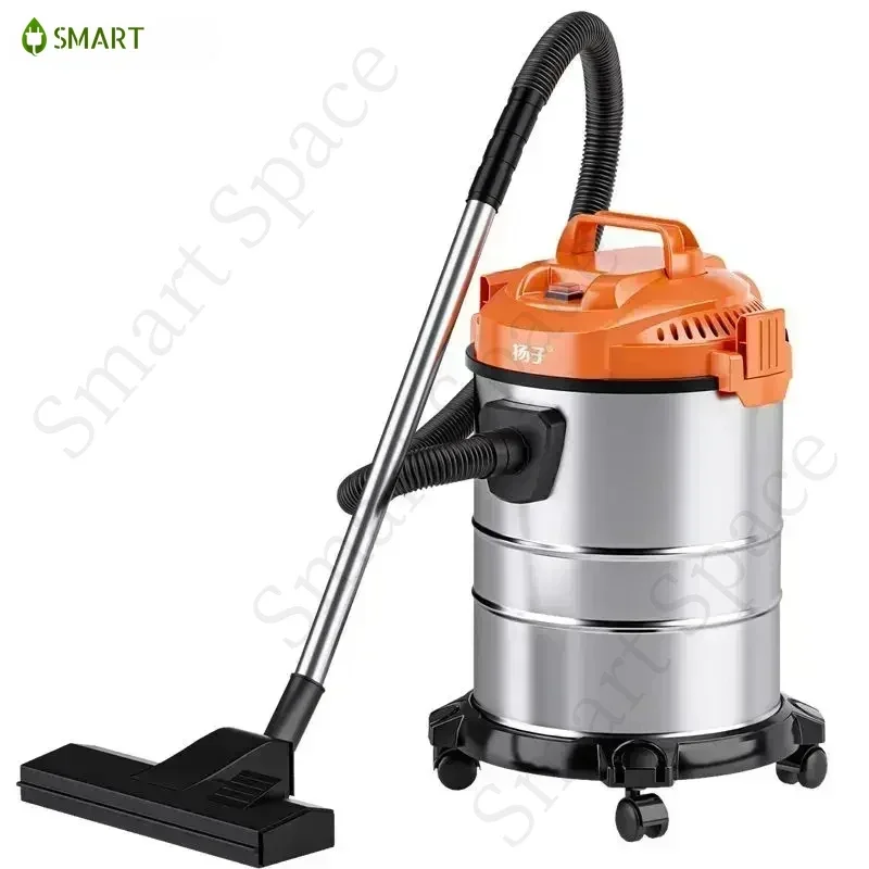 

New High - Power Home & Commercial Vacuum Cleaner, Small - Sized, with Large Suction for Decoration, Wet and Dry (Industrial).