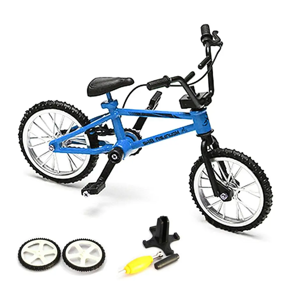 Mini Legering Fietsmodel Speelgoed Simulatie Mountainbike Vingerfiets Creativiteit Wetenschapsonderwijs Speelgoed Decoratief item voor cadeau